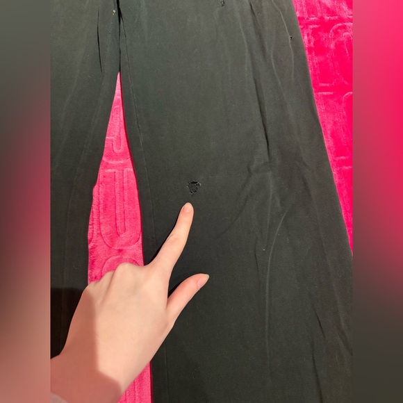 READ DESC - Victoria’s Secret PINK Leopard Fold Over Yoga Pants – very Flawed - Picture 3 of 16